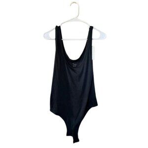 A New Day Black Scoop-Neck Bodysuit XXL NWT